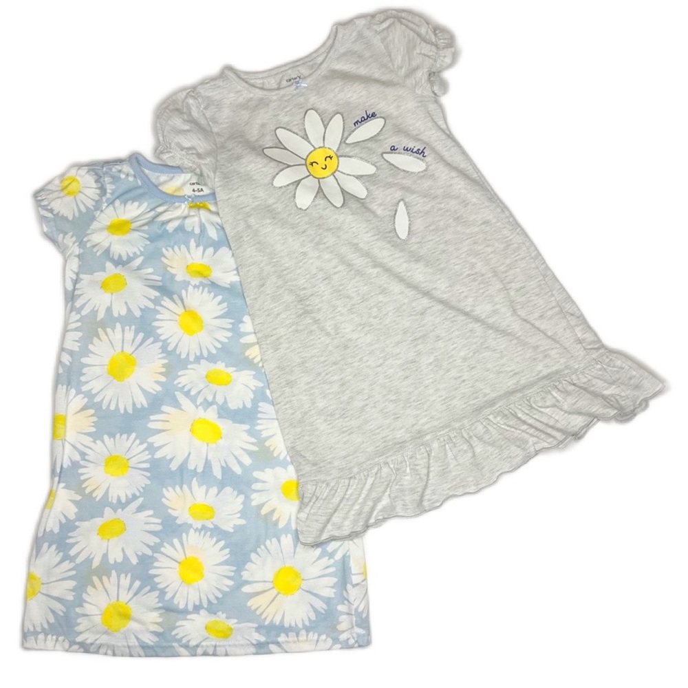 Toddler Pajamas Size 4-5 Little Girls Nightgown